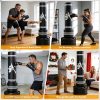 Freestanding Punching Bag GIKPAL Heavy Leather-7