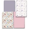 Bimocosy Pack N Play Sheets Microfiber 4‑Pack Baby-5