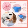 RowinsyDD Pink Daycare Crib Sheets 23x51 Microfiber-3