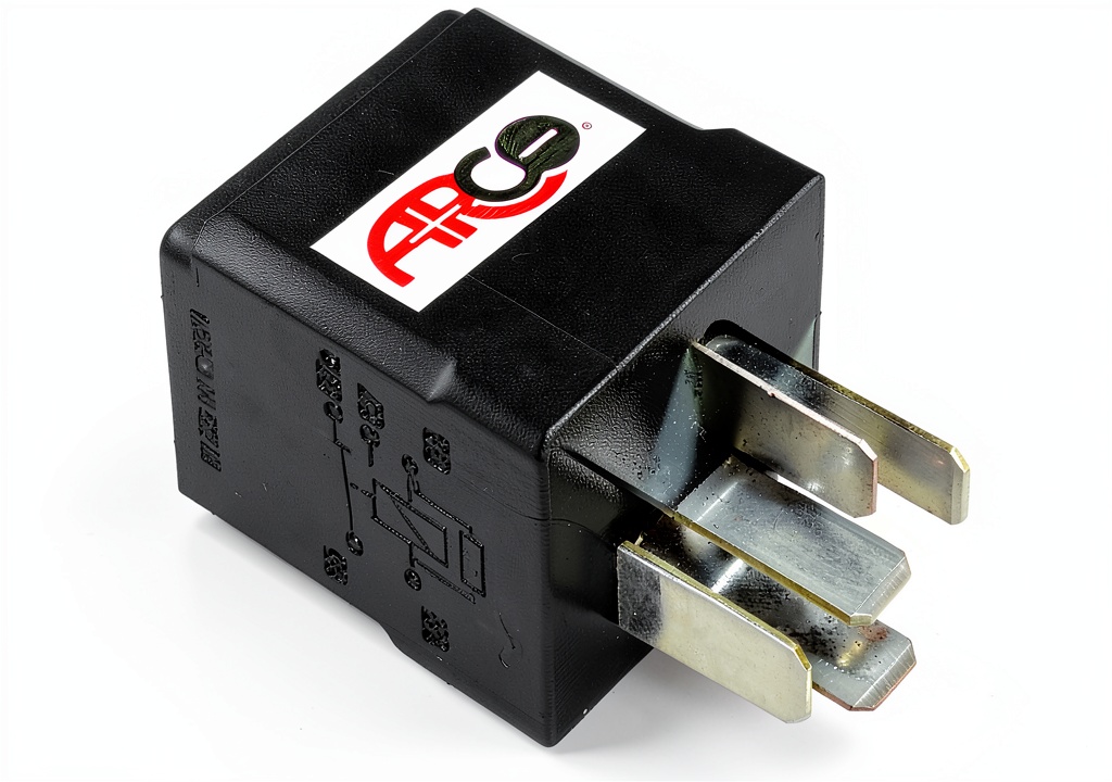 Installing Arco Marine Relay Silver Screw Mount Volvo Penta on a wooden workbench