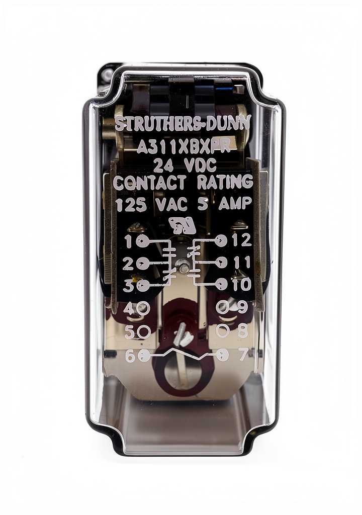 Installing Struthers-Dunn Automotive Relay Replacement on a wooden desk