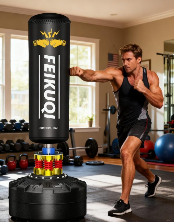 Feikuqi Boxing Bag Stand Adult Vinyl PU-7
