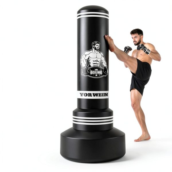 YORWHIN Heavy Punching Bag PVC Adult Fitness-2