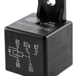 Hella Automotive Relay Plug-In Metal-0