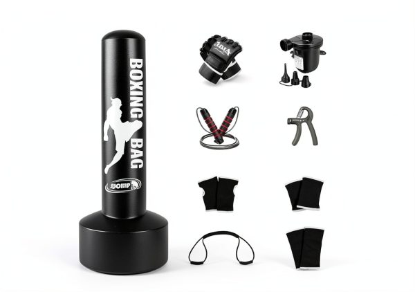 YORWHIN Boxing Punching Bag Heavy PVC Stand 5ft9in-2
