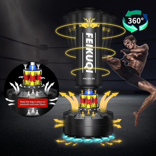 Feikuqi Boxing Bag Stand Adult Vinyl PU-6