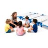 Comfyanno Toddler Cot Sheets 23x52 White Polyester-4
