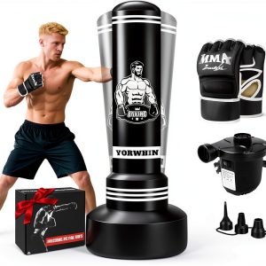 YORWHIN Heavy Punching Bag PVC Adult Fitness-0