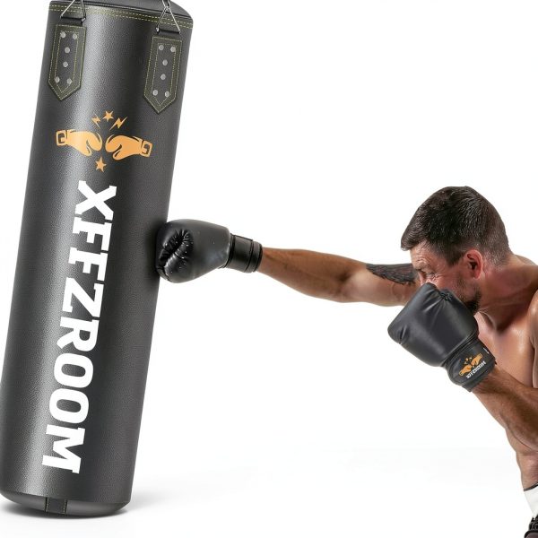 Punching Bag xffzroom 4ft PU Leather Heavy Bag-6
