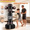 Heavy Punching Bag JUOIFIP PVC Bullseye Stand 70in-8