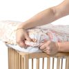 Floral Crib Sheet Set The Peanutshell Pink-5