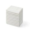 Comfyanno Toddler Cot Sheets 23x52 White Polyester-8