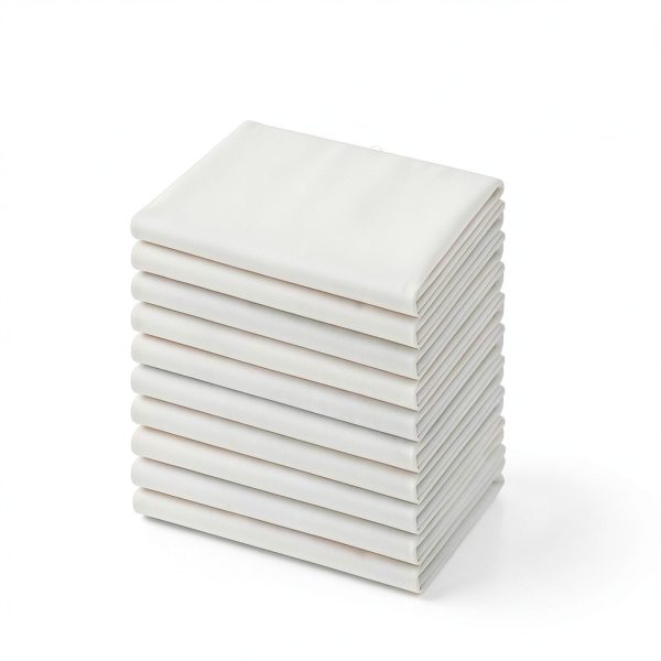 Comfyanno Toddler Cot Sheets 23x52 White Polyester-8