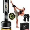 Boxing Heavy Punching Bag YORWHIN PVC Stand 69in-0