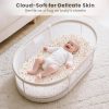 Konssy Baby Bassinet Sheets Polyester Soft-0