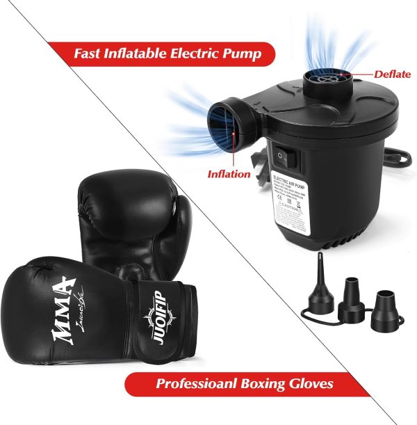 Heavy Punching Bag JUOIFIP PVC Stand 70inch-5