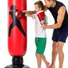Kizcmvre Inflatable Boxing Bag 61in PVC Stand-7