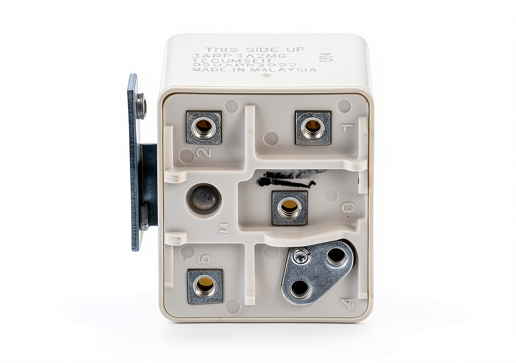 Installing Beverage Air DIN rail relay on a vehicle engine control panel