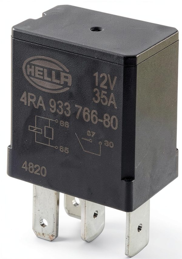 Hella Automotive Relay Plug-In Metal-0