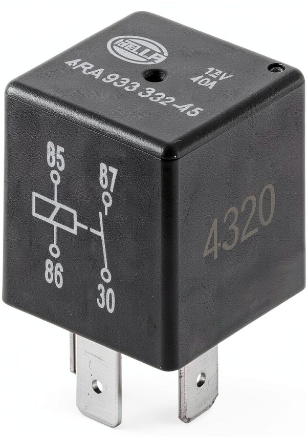 Hella Automotive Relay Plug-In Metal-0