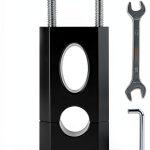 XIKOBY Mini Bike Handlebar Risers XK-CBLG-BK Aluminum 7/8 Inch Black-0