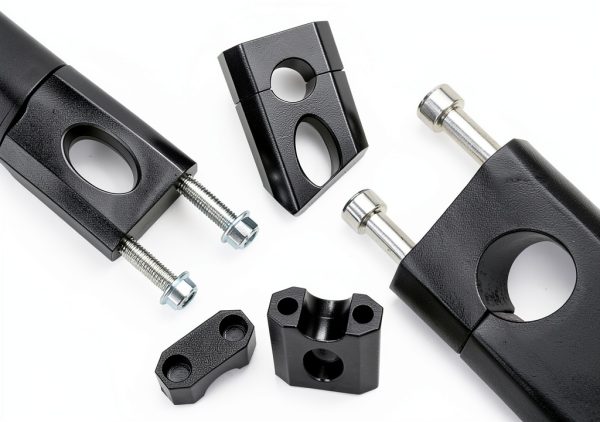 XIKOBY Mini Bike Handlebar Risers XK-CBLG-BK Aluminum 7/8 Inch Black-5