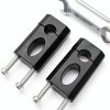 Handlebar Risers HOOUP P-CYK-B Aluminum Mini Bike Clamp Set-3