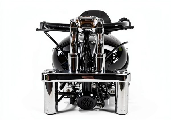 Handlebar Riser Extension AC-MTORC 2 Inch Chrome Aluminum Upgrade-3