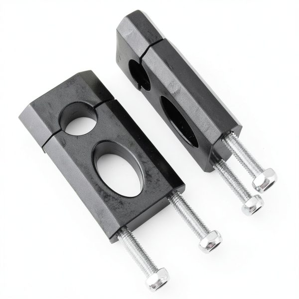 Handlebar Risers HOOUP P-CYK-B Aluminum Mini Bike Clamp Set-6