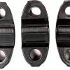 MRS 7/8 Handlebar Mount Clamp Riser Set Black Metal 4pcs-2