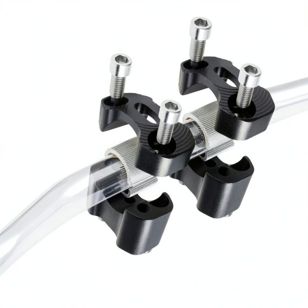 Handlebar Riser Lyn666 CNC Aluminum 20mm Rise for Harley Kawasaki-4