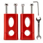 Handlebar Risers HOOUP P-CYK-R Machined Aluminum Height Adjuster-0