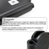 AGILLE Aerobar Bracket Riser Kit 70mm Aluminum Black Enhanced Fit-5