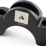 Aerobar Bracket Rider Kit Profile Design Aluminum Black 30mm to 70mm-0