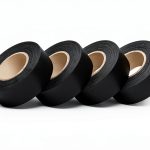 Mini Pocket Gaffers Tape 1in x 11yd Pack of 4 Black 13Mils by Cindy's-0