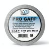 4" Width ProTapes Gaffer Tape - Matte Cloth, 11 mil, 55 yd Black-1