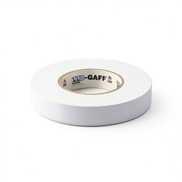 1 inch ProTapes Gaffer Tape Matte Cloth 11 mil 55 yd White-2