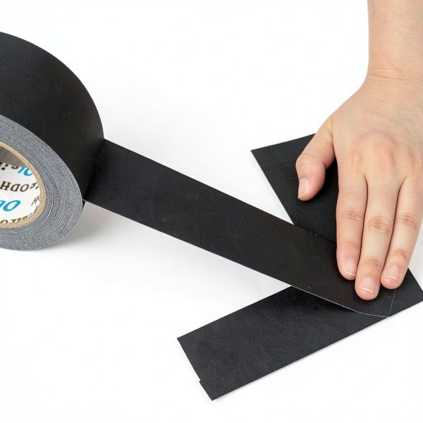 Black Grade Gaffer Tape 4" x 30yd 4 Pack Oleitodh Matte Finish-6