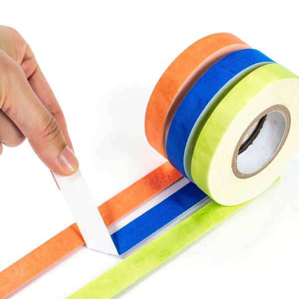 GEYYANG Spike Tape 6-Pack Colored Gaffer Tape 1/2 inch x 11 Yards-3