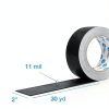 Gaffer Tape EdenProducts 2in x 90ft Black Matte Floor Tape-2