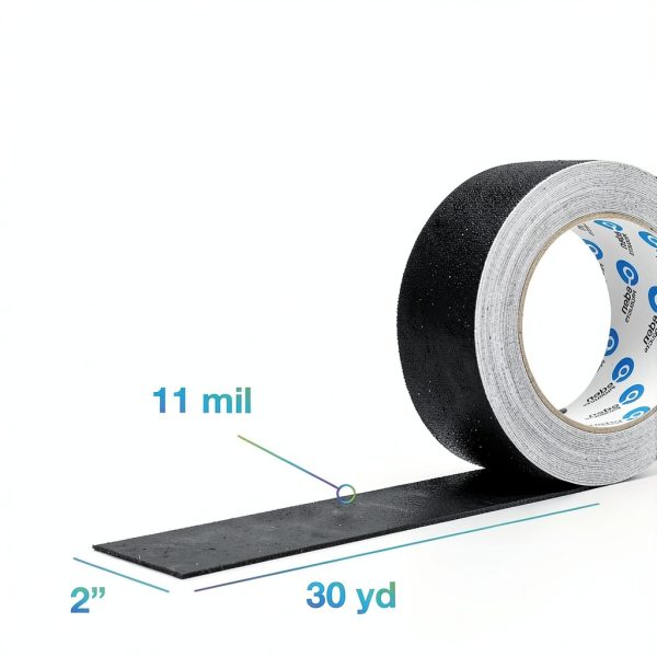 Gaffer Tape EdenProducts 2in x 90ft Black Matte Floor Tape-2