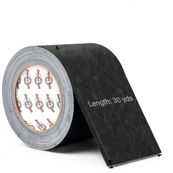 Black Gaffers Tape 4" x 30yd – Ealyder Heavy Duty No‑Residue Tape-3