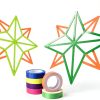 Neon Gaffer Tape Glostars 6 Color UV Fluorescent Tape 16.5ft 0.6in-3